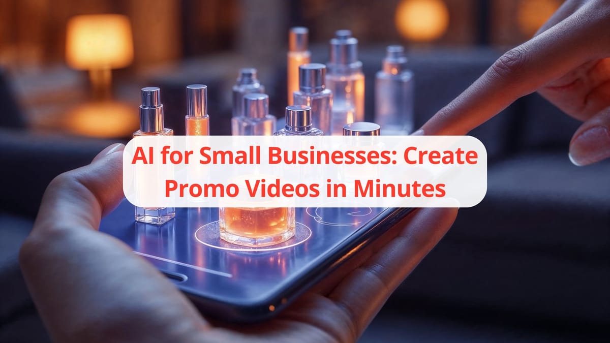 AI for Small Businesses: Create Promo Videos in Minutes